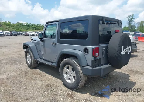2014 Jeep Wrangler Sport z USA, uszkodzony, nr VIN 1C4GJWAG1EL289034